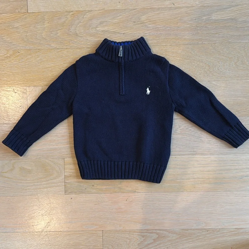 Ralph Lauren Navy Kids Sweater